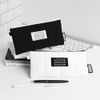 Monolike Pencil case, Little Doodle Cushion Pencil Case, White, Simple