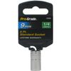 1/4" DR. 6 PT. 9mm SOCKET