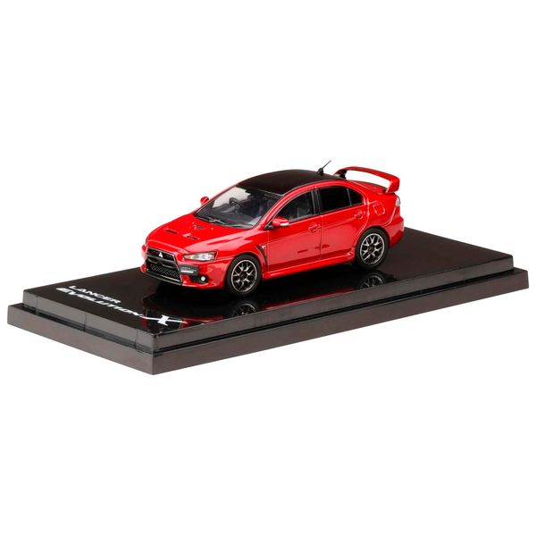 1/64 Mitsubishi Lancer Evolution X FINAL EDITION Engine Display Model Red Metallic / Black Roof