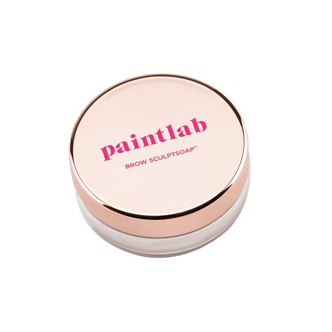 PaintLab Brow Gel Clear Soap, Eyebrow Shaping Styling Glue, Instant Freeze Brow Setting Wax - Compact Makeup Kit