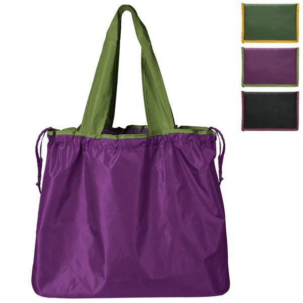 DUNSOO Foldable Shopping Bag (Purple)