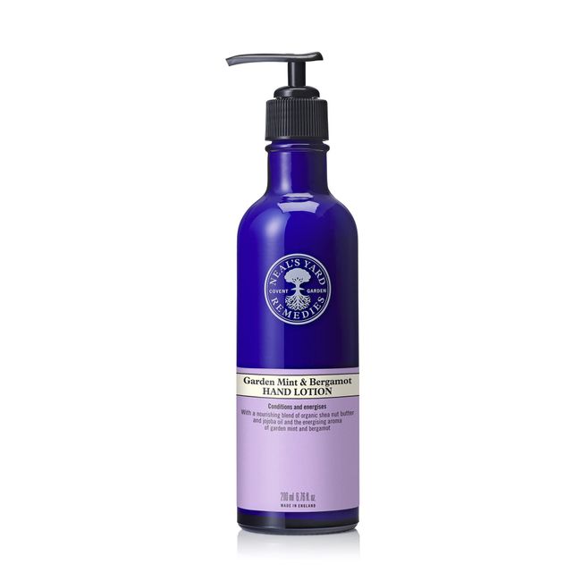 Neal's Yard Remedies Garden Mint & Bergamot Hand Lotion | Invigorating Organic Oils | 200ml