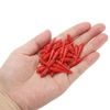 PATIKIL Plastic Dart Tips, 50 Pack 2BA Thread Soft Dart Tips Plastic Tip Soft Tip, Red