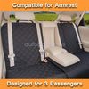 Universal Waterproof Scratchproof Pet Bench Seat Covers Rear Row Back Seat Cover