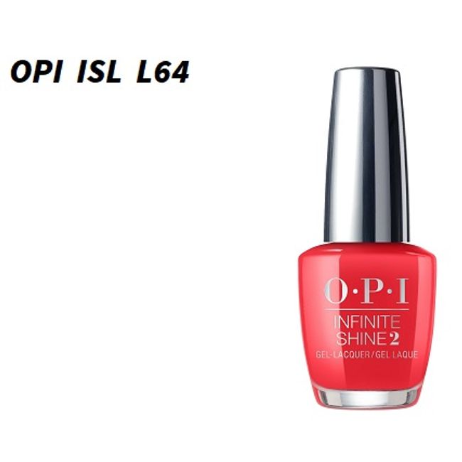 OPI Infinite Shine Nail Polish Quick Dry ISL L64 15mlCajun Shrimp INFINITE SHIN Nail Color Nail Artist Nail Polish Self Nail OPI Nail Lacquer Nail Red Red Pink Red New