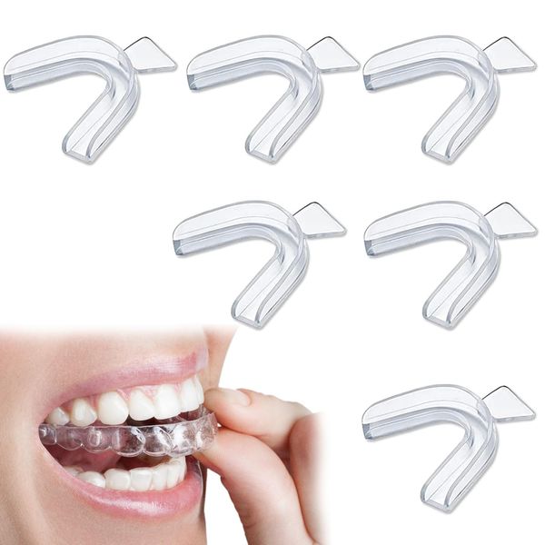 Teeth Whitening Trays 6 Pcs Teeth Whitening Mouth Trays Teeth Whitening Gum Shield Teeth Whitening Kit Gum Shield Mouth Guard for Teeth Grinding for Teeth Whitening Grinding Protecting