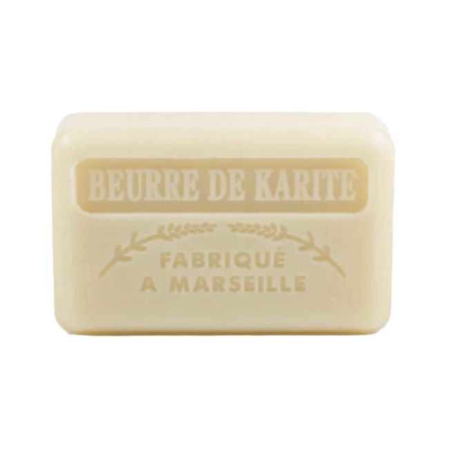 125g Savon De Marseille Soap - shea butter (beurre de karite)