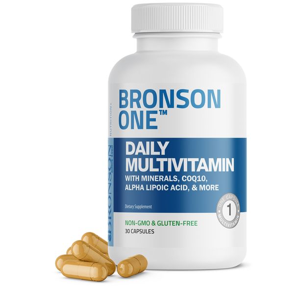 Bronson One™ Daily Multivitamin, 30 Capsules