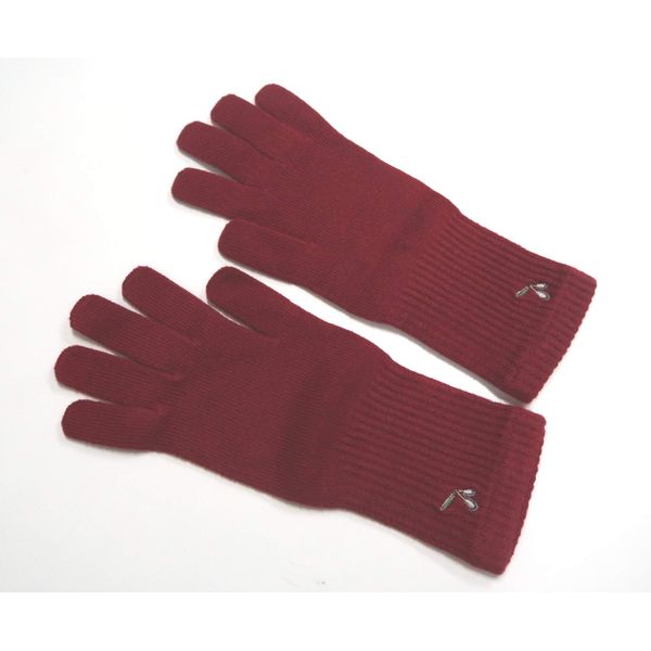 Olive Sarah Premium Gloves, Shodoshima Olive Oil, Made in Japan, High Quality Cotton, Antibacterial Treatment, Moisturizing, red, (ruby)