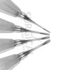 4 Pcs Luxating Straight Elevators Set Dental Instruments Stainless German Grade