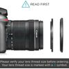 WH1916 2 x 72mm Lens to 77mm Filter Step Up Ring