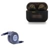 BoxWave Cable Compatible with Moondrop Sparks - miniSync - USB-A to USB Type-C, Retractable Cable 5 Pre-Set Lengths Avoid Tangles