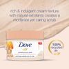 Dove Exfoliating Body Polish Scrub for Silky Skin Oatmeal & Calendula Oil Body Scrub Exfoliates & Gives Lasting Nourishment 10.5 oz