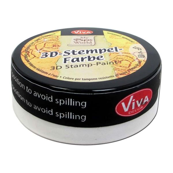 Viva Decor White -3D Stamp Paint