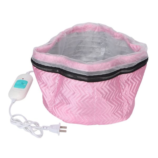 Hair Thermal Treatment, SPA Nourishing Care Hat with Adjustable Temperature Control, Hair Steamer Thermal Heat Deep Conditioning Spa Hot Head Care for Home Salon