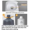 iHave Toothpaste Dispenser Wall Mount for Bathroom Automatic Toothpaste Squeezer (Grey)