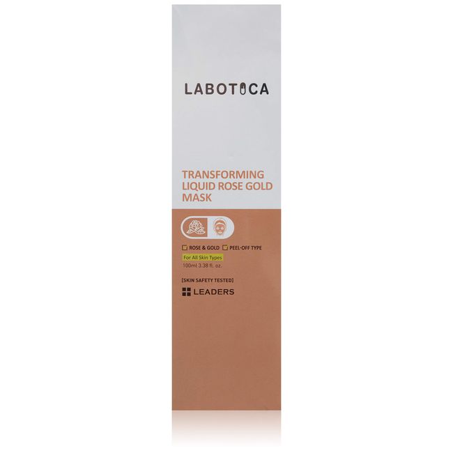 Leaders Labotica Transforming Liquid Rose Gold Foil Mask Işıltı Veren Soyulabilir Maske (100 ml)