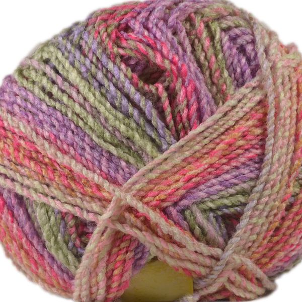 James C Brett Marble Chunky Knitting Yarn 100% Soft Acrylic Wool (MC116), Multicolour