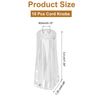 sourcing map 10Pcs Cord Knobs, Plastic Cord Tassel Drops Pull End Pendant Hanging Ball Pulls for Window Blinds Shade Curtain Craft, Transparent Cuboid