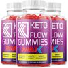 Rillvo (3 Pack) Keto Flow Max Gummies Keto Flow Gummy Bears Apple Cider...