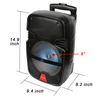 3000 Watts Wireless Portable Party Bluetooth Speaker With Microphone & Remote