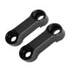 Dingln Motorcycle Rearview Mirror Adapter Kit, 10mm & 8mm Extender, Universal Fit, Aluminium, Adjustable, Extendable