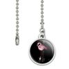 GRAPHICS & MORE Pink Flamingos Palm Tree Ceiling Fan and Light Pull Chain