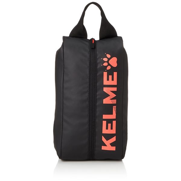 Kelme 9886018 Shoe Bag (Black x Neon Orange) Width 16.5 x Height 6.5 x Depth 5.1 inches (42 x 16.5 x 13 cm)