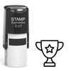 stampexpression - Trophy Self Inking Rubber Stamp - Black Ink (A-61777)