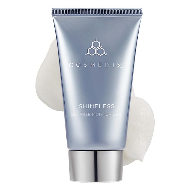 COSMEDIX Shineless Oil-Free Moisturizer, Brightens Appearance, Blemish-Prone Skin, Lilac Stem Cells, Vitamin B3, Cruelty-Free, Gluten Free