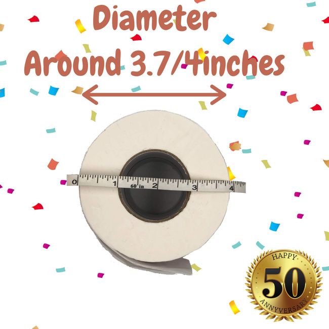 50th Birthday Gifts for Men and Women - Happy Prank Toilet Paper