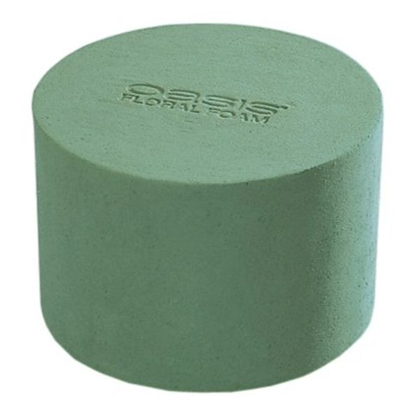 Oasis Floral Foam Cake Lawn Garden, White