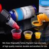 Tattoo Ink Caps Small, Urknall 300pcs Tattoo Ink Cups Mixed Size Tattoo Cups Tattoo Ink Holder Containers Tattoo Caps 100 Small 100 Medium 100 Large for Tattoo Ink