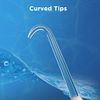Replacement Tips for Waterpik Water Flosser (6 Implant Denture Tips & Storage Case Bundle)