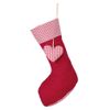 Dibor 3 Gingham Christmas Stockings - Large 17.5" Xmas Stocking Boot