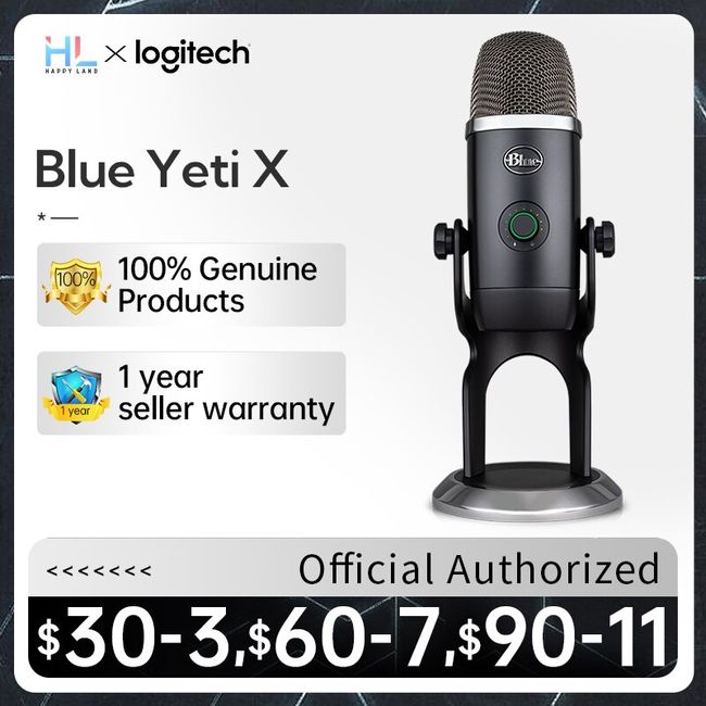Logitech Blue Yeti X World Of Warcraft Edition Professional