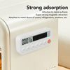 Digital Kitchen Timer, Visual Timer with Large LED Display, Adjustable Magnetic Countdown Countdown Count-up Timer, Kitchen Timer for Classroom, Cooking, Fitness, Baking, Study, Education