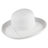 sur la tête Womens Traveller Packable Sun Hat - White 1-Size