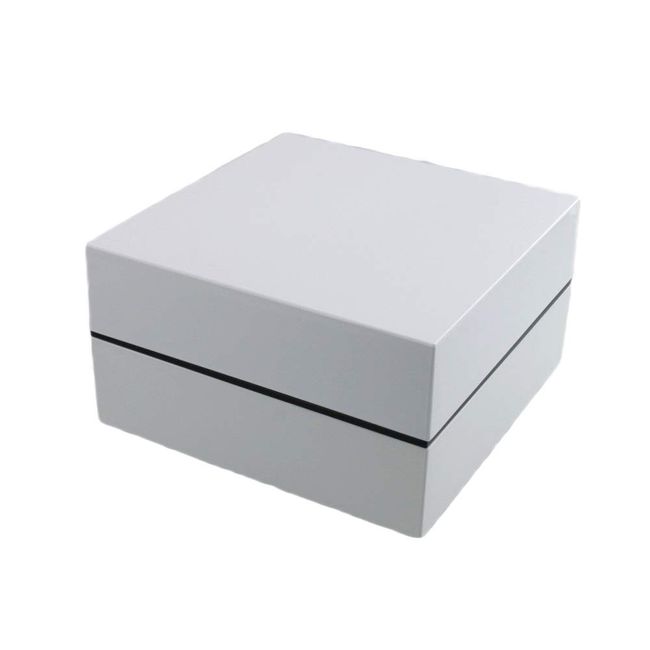 Tableware East Heavy Box, 2-Tier, 7.1 inches (18 cm), Square, White, Japanese Modern Hors D'oeuvres