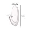 Command 17091CLR-VP Clear Strips, 2-Pack Medium, 12 Hook, Count