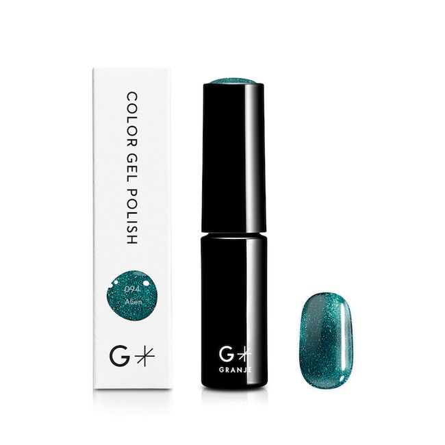 GRANJE Gel Nail Color (094 Alien) | Color Gel Polish Green Green Glitter Made in Japan Easy Self Gel Nail Domestic Cosmetics &lt;GRANJE Official&gt;