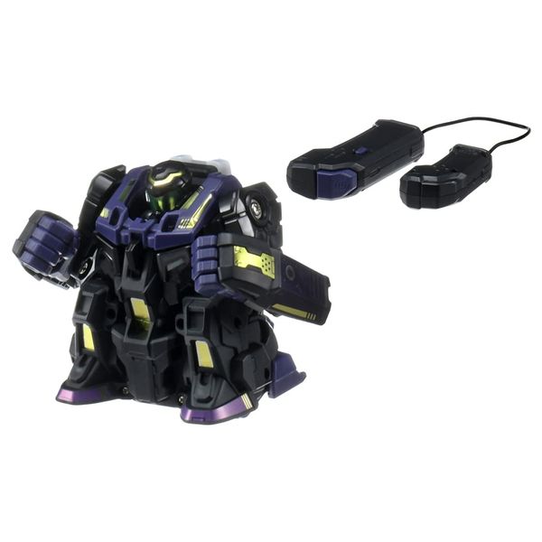Takara Tomy Human Machine Integrated Butt Buster Black Zunk Crusher