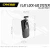Cressi Flat Lock Aid System Weight Pockets for B.C.'D - Black