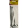 W4 Round Tent Pegs - Silver, 7 Inch