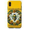 Hülle für iPhone XS Max Protect the Pollinators Bee Art Ringelblumen