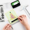 6 Inches Clear Acrylic T-Square Ruler, T Square Ruler, Drafting Tools,Transparent for Crafting and Drafting,Teaching Materials