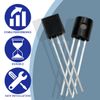 Innfeeltech 50 Pcs BJT Power Transistors Values 2N3906 PNP Power General Purpose Transistors