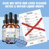 Liver Detox and Cleanse Liquid Drop Extra Strength Milk Thistle Seed Extract