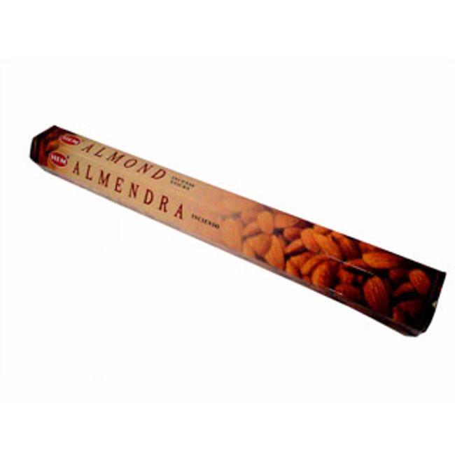 Incense Almond Incense Stick /HEM ALMOND/Incense/Indian Incense/Asian Miscellaneous Goods (Post-mail delivery option available/1 postage fee will be charged for every 6 boxes)