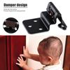 40Pcs 3/8" Overlay Kitchen Cabinet Door Hinges Self Closing Hardware Matte Black